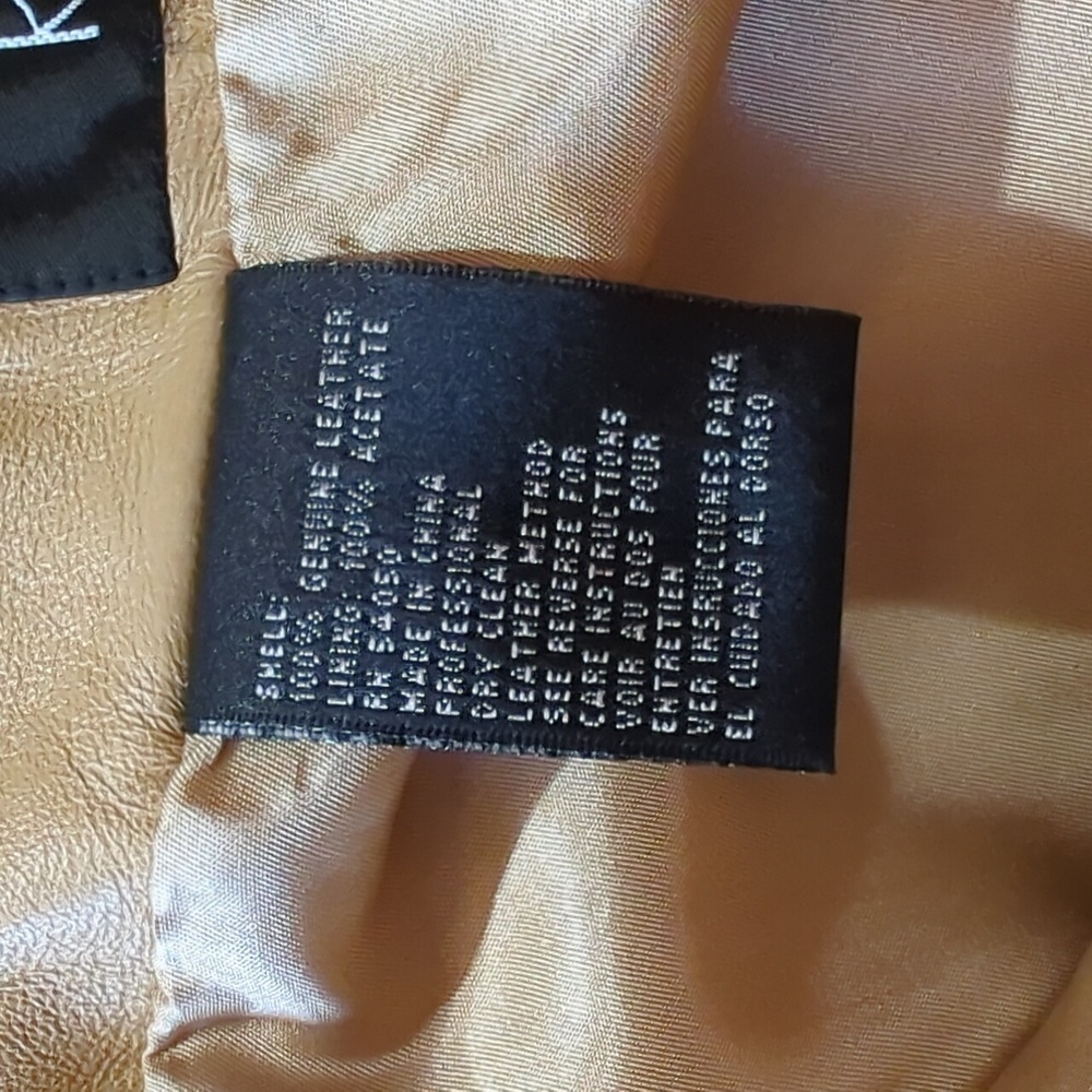 Kasper Classic Tan Leather Skirt - Picture 7 of 9